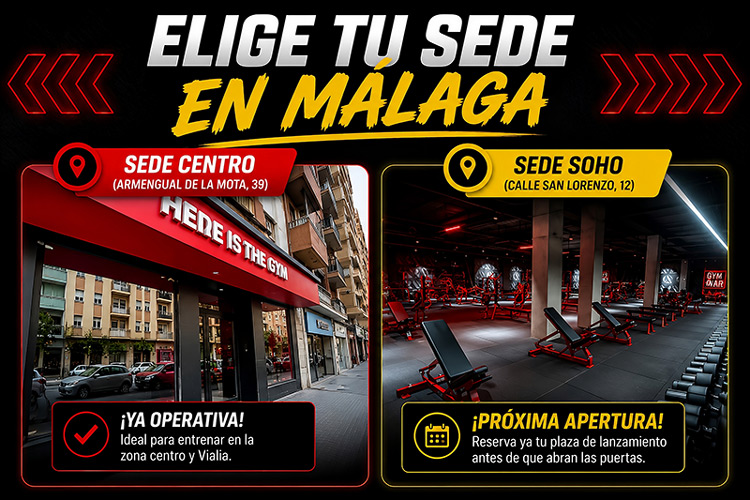 Sedes disponibles para entrenar