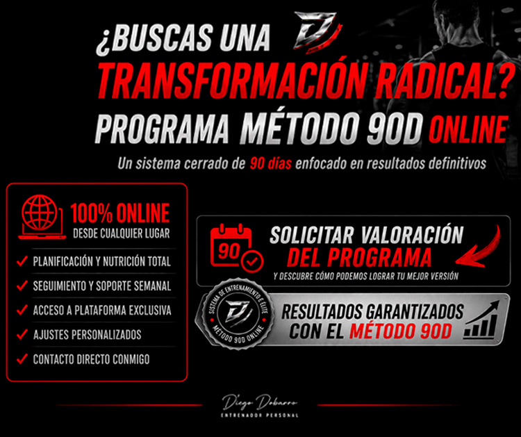 Programa Metodo D90 online